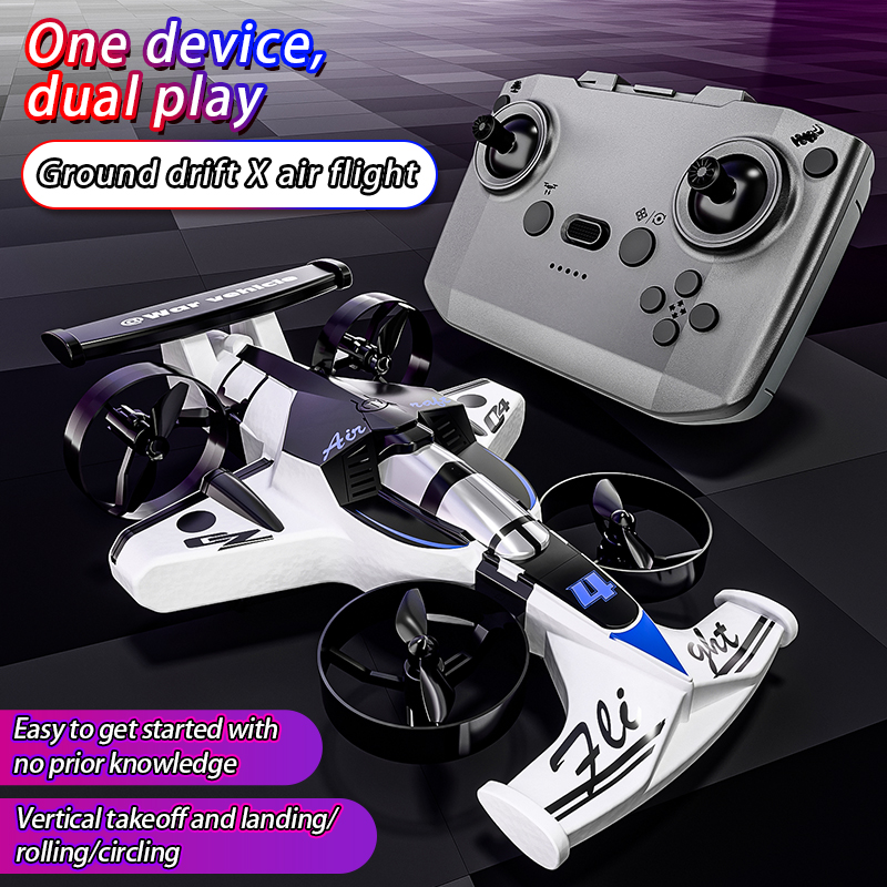 Rc Drone And Flying Car - CZ04, Mobil RC Amfibi 2-in-1 yang