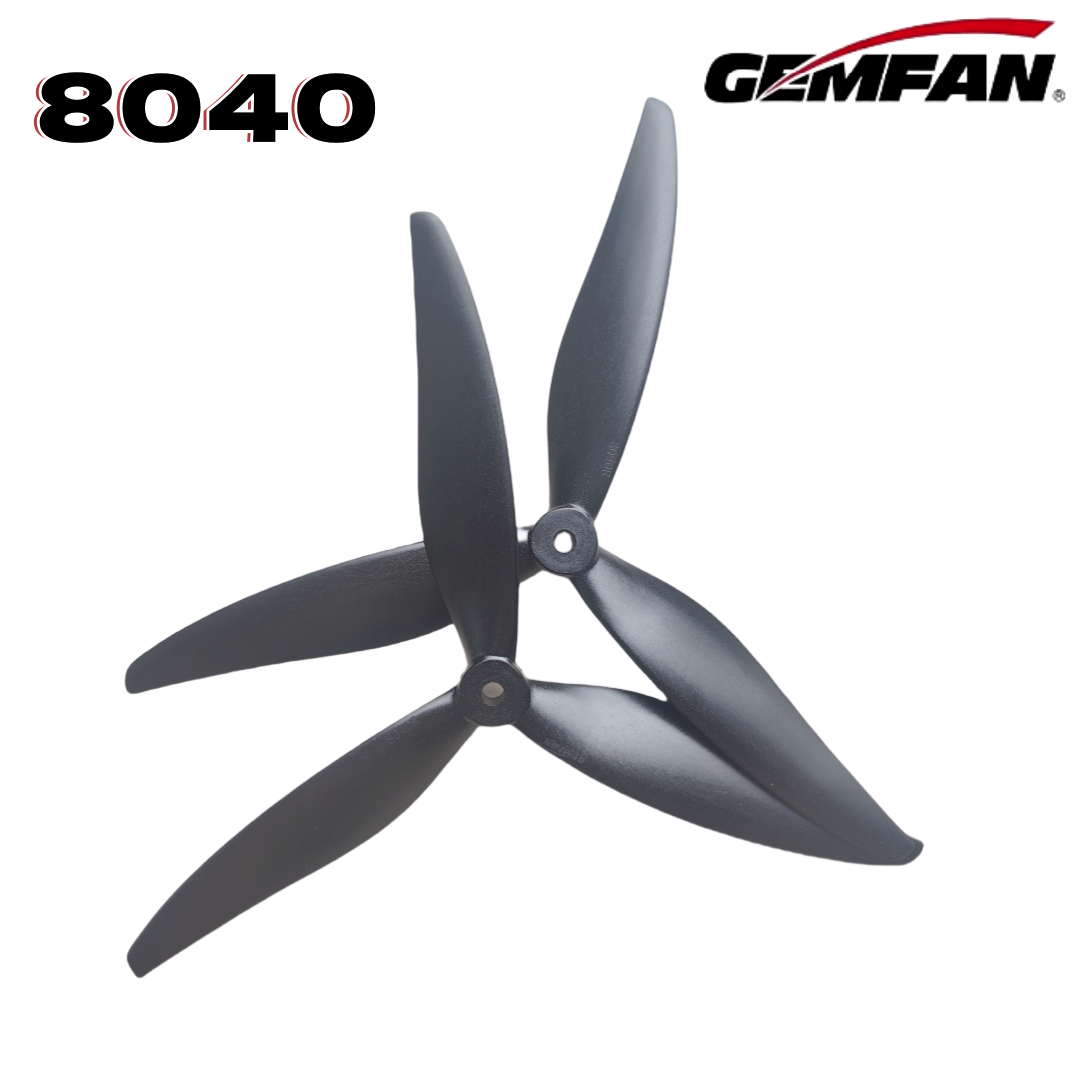 Rc Motor Drone - Gemfan 8040 8X4X3 3-Blade 8-Inch Baling-Baling