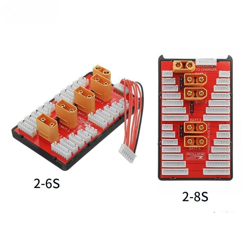 Lipo Parallel Charging Board - Papan Pengisian Paralel Baterai ABXE-Lipo untuk