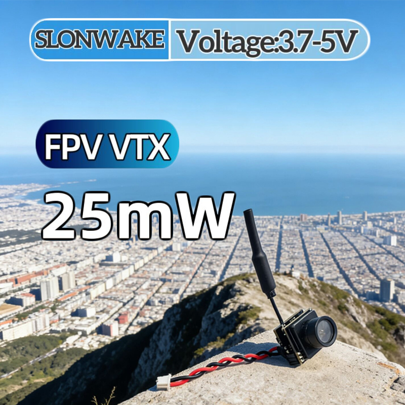 Drone Rc Toy - SLONWAKE FPV 25mW Simulasi Daya VTX