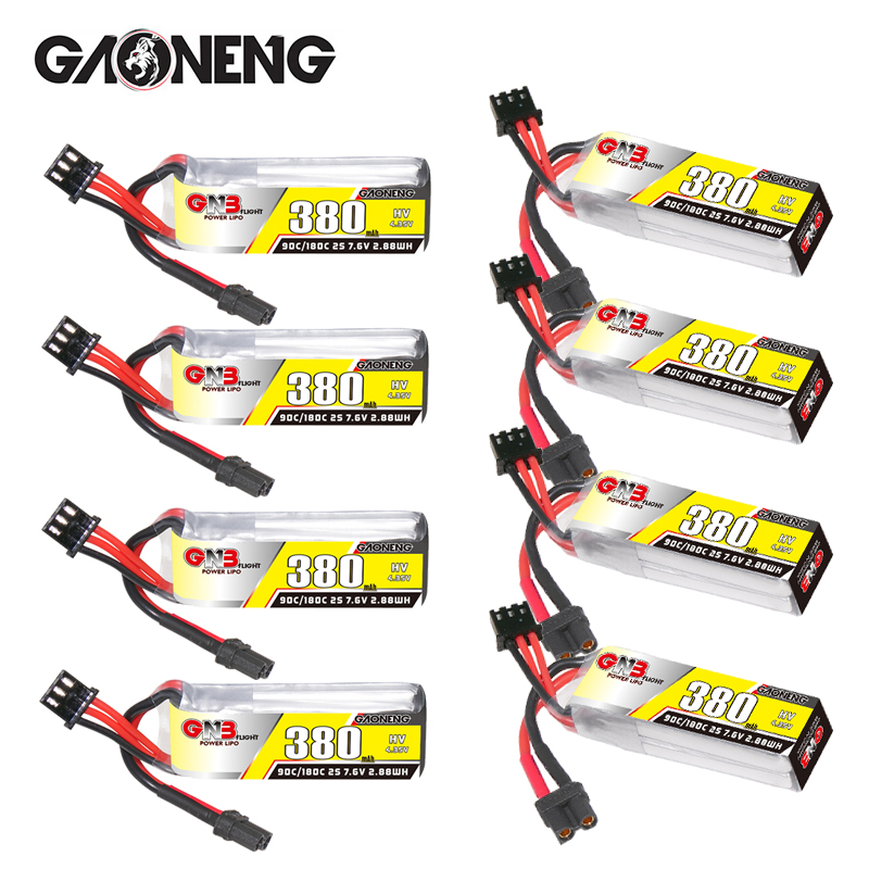 Drone Lipo Battery - Baterai Lipo GNB 2S 7.6V 380mAh