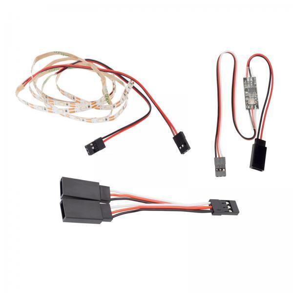 Rc Drone And Flying Car - Pengontrol Strip Lampu LED ABS Biru
