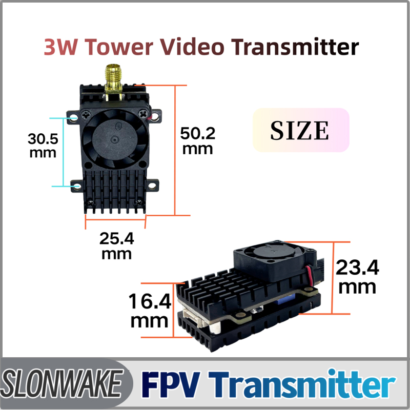 Drone Rc Toy - Modul Transmisi Video FPV SLONWAKE 5.8G