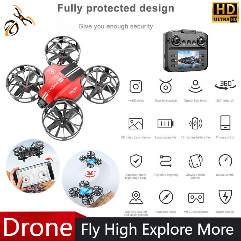 Drone Rc With Screen - NEW Mini Drone 812PRO profession HD