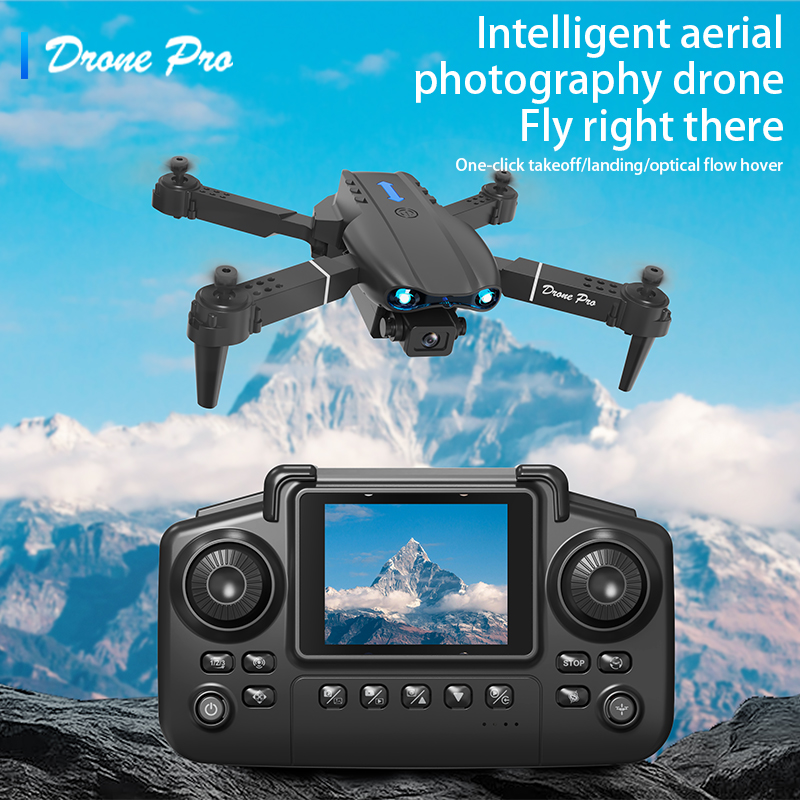 Drone Rc With Screen - E99 Drone Kontrol Layar Udara Drone