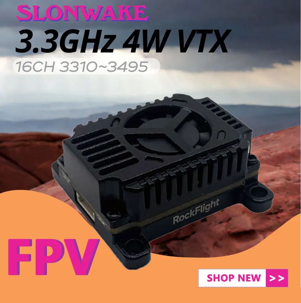SLONWAKE FPV 3.3G 16CH 4000mW  - Drone Rc Toy ulasan dan harga