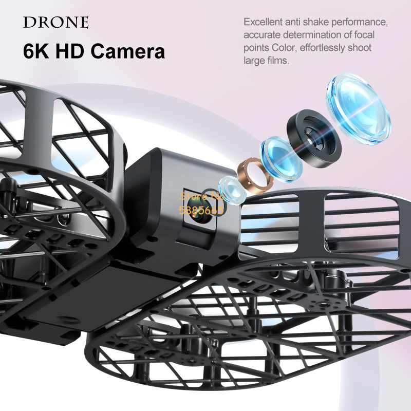 Kamera HD 8K 360 °   Perlindun - Drone Rc With Screen ulasan dan harga