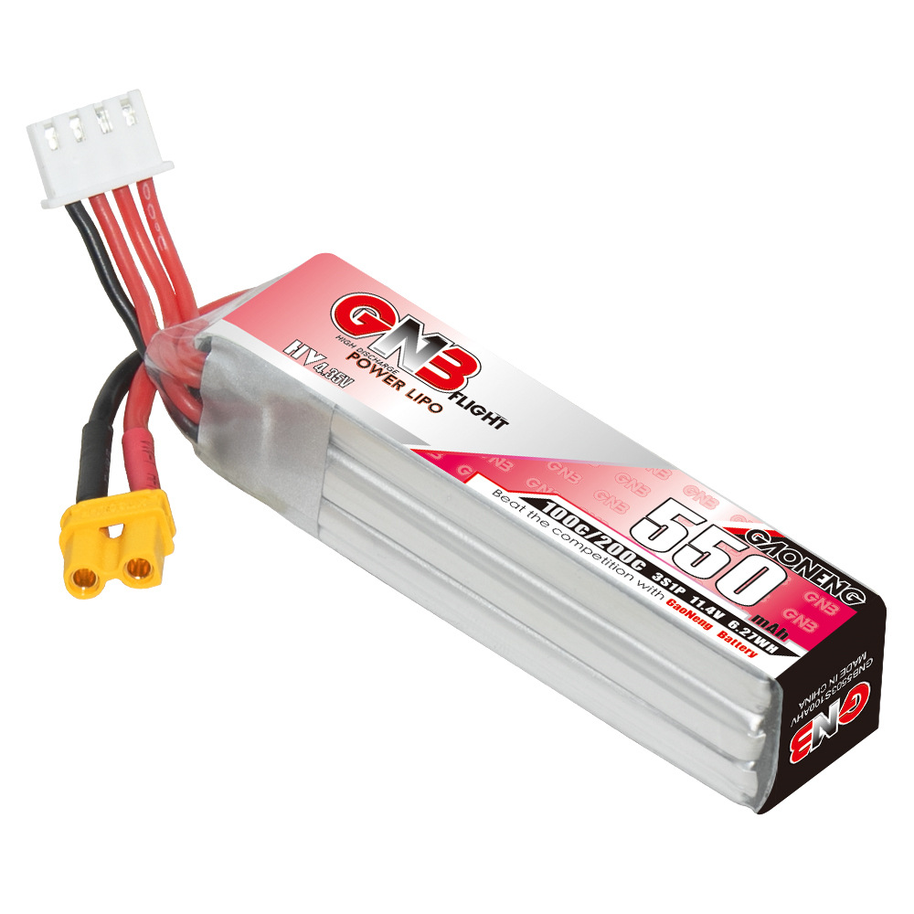 GNB HV 11.4V 550MAh 100C/200C  - Drone Lipo Battery ulasan dan harga