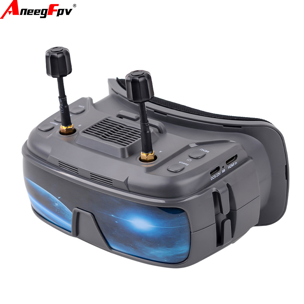 Kacamata FPV VR200 3.5 inci 5. - Drone Rc With Screen ulasan dan harga