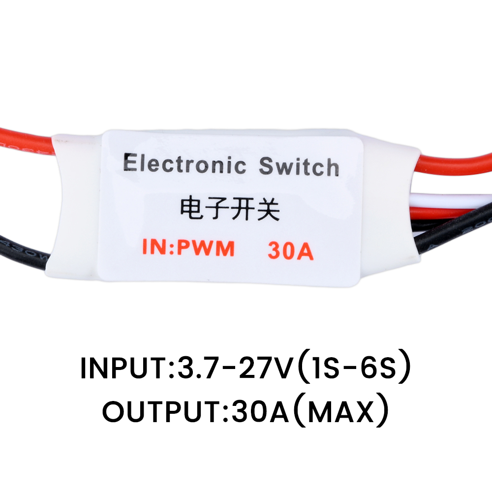 3.7-27V 30A Saklar Elektronik  - Drone Switch Rc ulasan dan harga