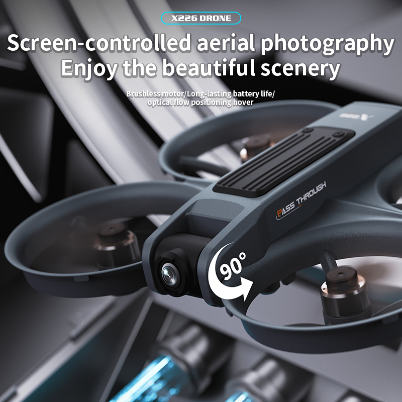 Drone RC X226 Baru 2.4G 5G WIF - Drone Rc With Screen ulasan dan harga