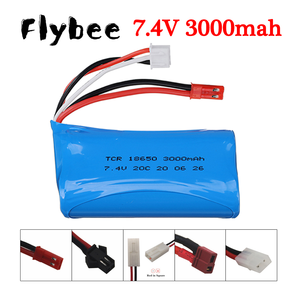 7.4 V 3000 MAh 18650 Baterai L - Drone Lipo Battery ulasan dan harga