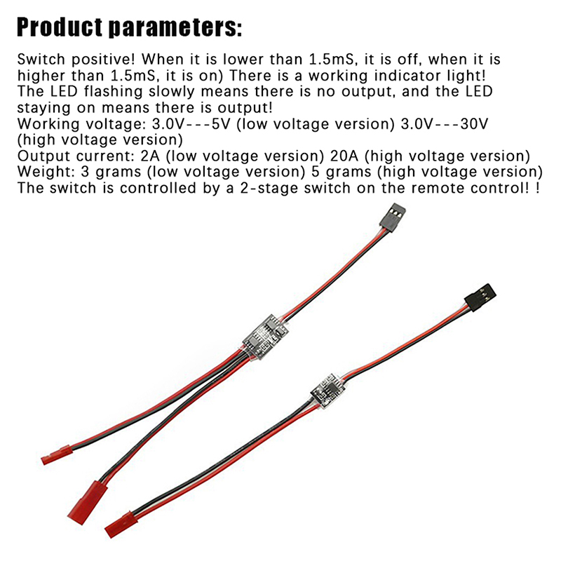 3-30V 2-30A Saklar Elektronik  - Drone Switch Rc ulasan dan harga
