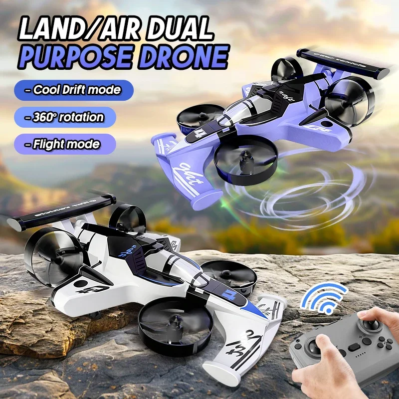 Drone RC 6ch Mode Ganda Darat  - Rc Drone And Flying Car ulasan dan harga