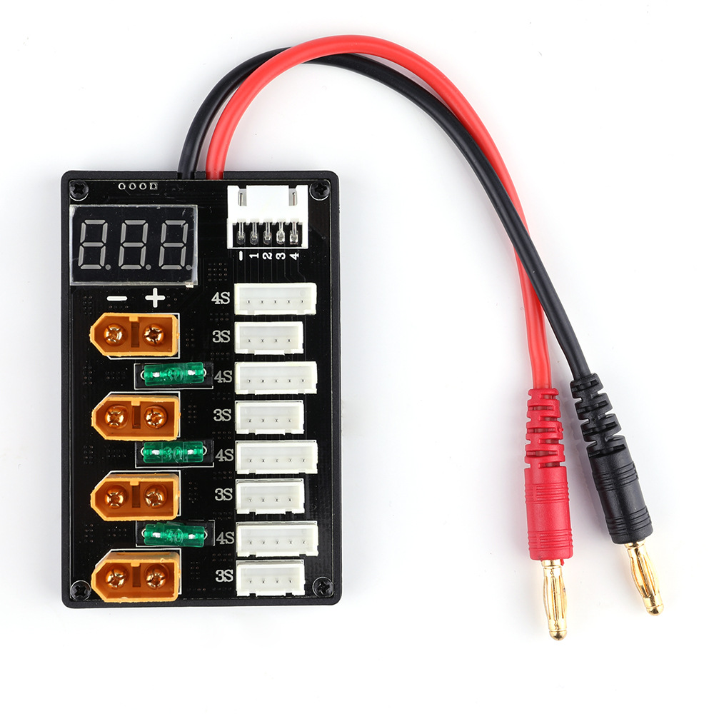 XT60 Plug 3S 4S Lipo Baterai P - Lipo Parallel Charging Board ulasan dan harga