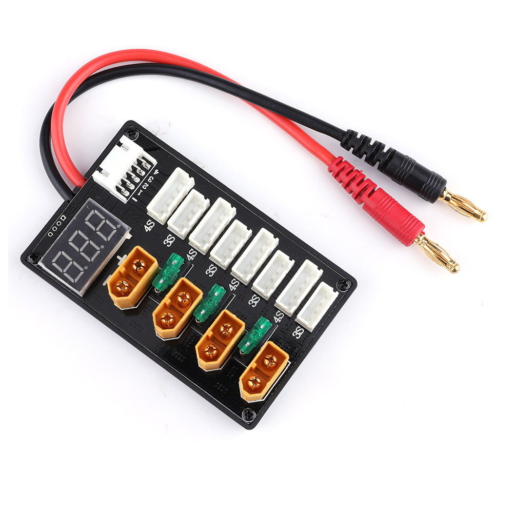 XT60 Plug 3S 4S Lipo Baterai P - Lipo Parallel Charging Board ulasan dan harga